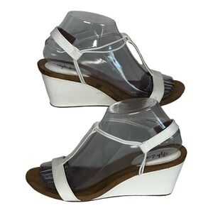 Style & Co. Mulan T-Strap Wedge Sandals - Women's Size 7M, Lightly Worn